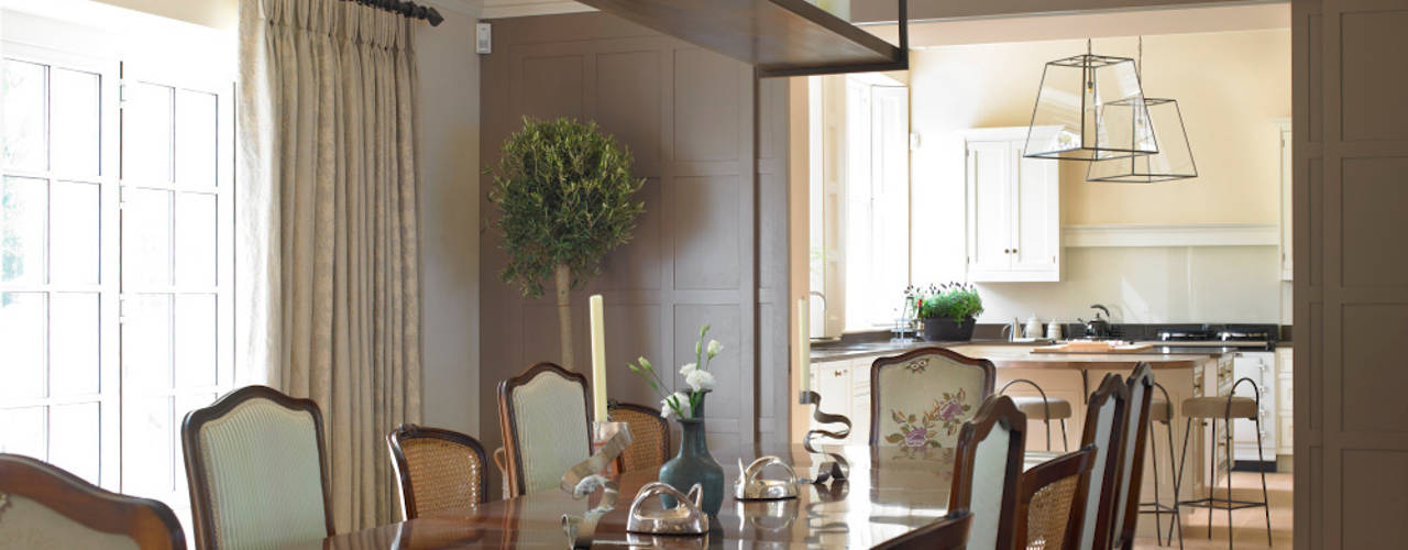 Manor Farm, Oxfordshire, Concept Interior Design & Decoration Ltd Concept Interior Design & Decoration Ltd Salas de jantar clássicas