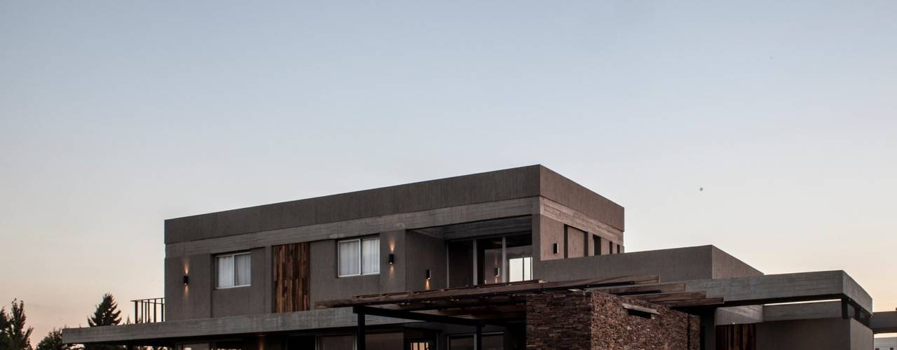 Casa MM, FAARQ - Facundo Arana Arquitecto & asoc. FAARQ - Facundo Arana Arquitecto & asoc. 모던스타일 주택