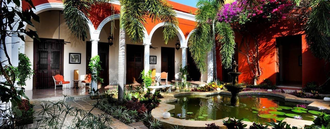 Hotel Villa Mérida, Taller Estilo Arquitectura Taller Estilo Arquitectura 商业空间