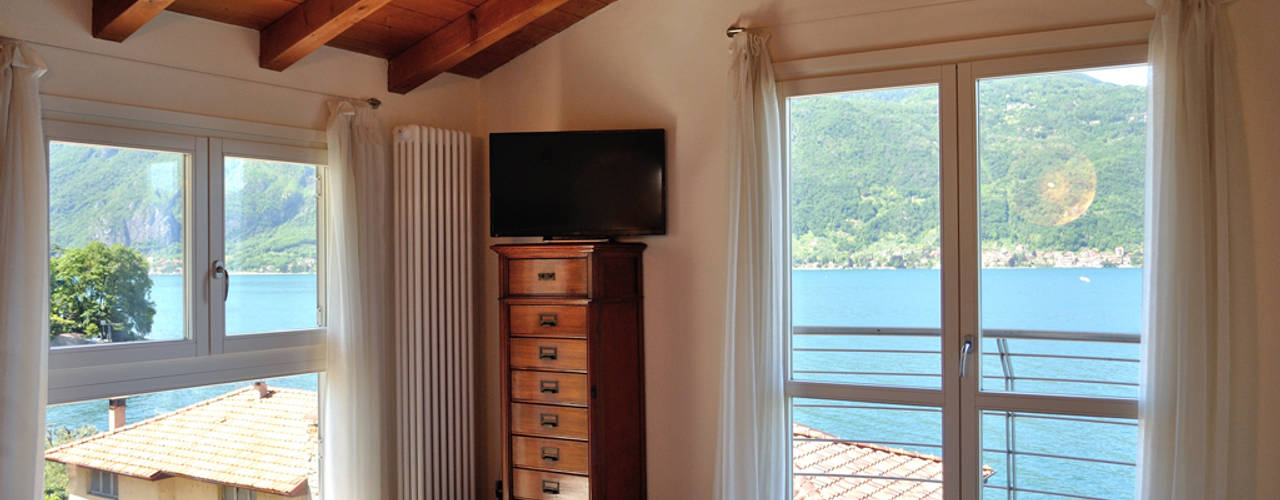 "Buongiorno" con vista Lago, Valtorta srl Valtorta srl Modern style bedroom