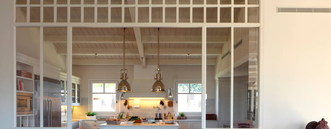 Cocina de estilo americano , DEULONDER arquitectura domestica DEULONDER arquitectura domestica Nhà bếp phong cách hiện đại