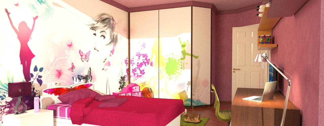 Girl's room, Planet G Planet G Modern Bedroom
