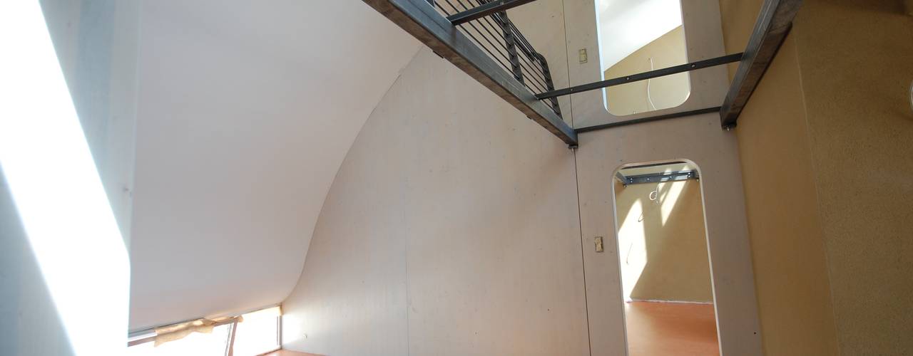 loft conversion, 1180 vienna, allmermacke allmermacke غرفة نوم الخشب هندسيا Transparent