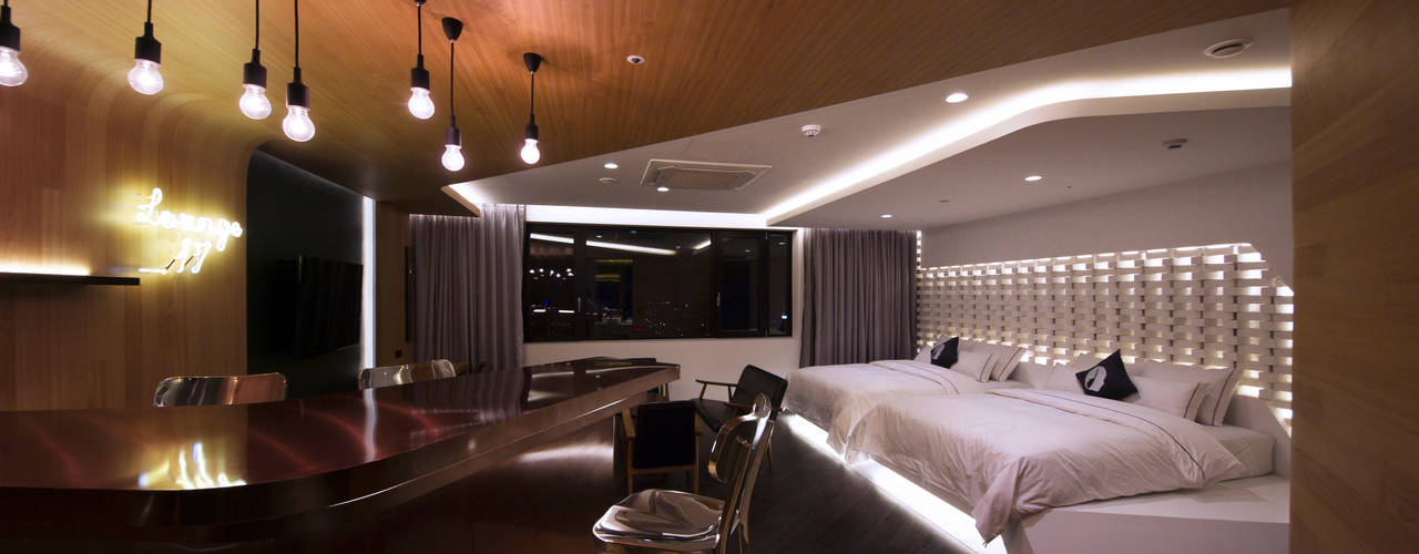 Lounge_17, Seungmo Lim Seungmo Lim Modern living room کاپر / کانسی / پیتل
