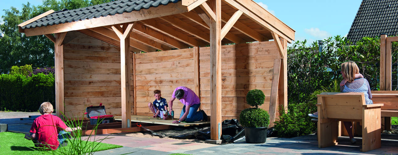 Blokhutten, NuBuiten.nl NuBuiten.nl Garden Shed