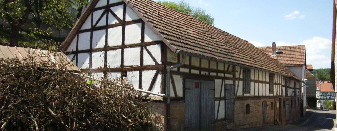 Revitalisierung Haus Z. Marburg, kg5 architekten kg5 architekten Casas de estilo ecléctico