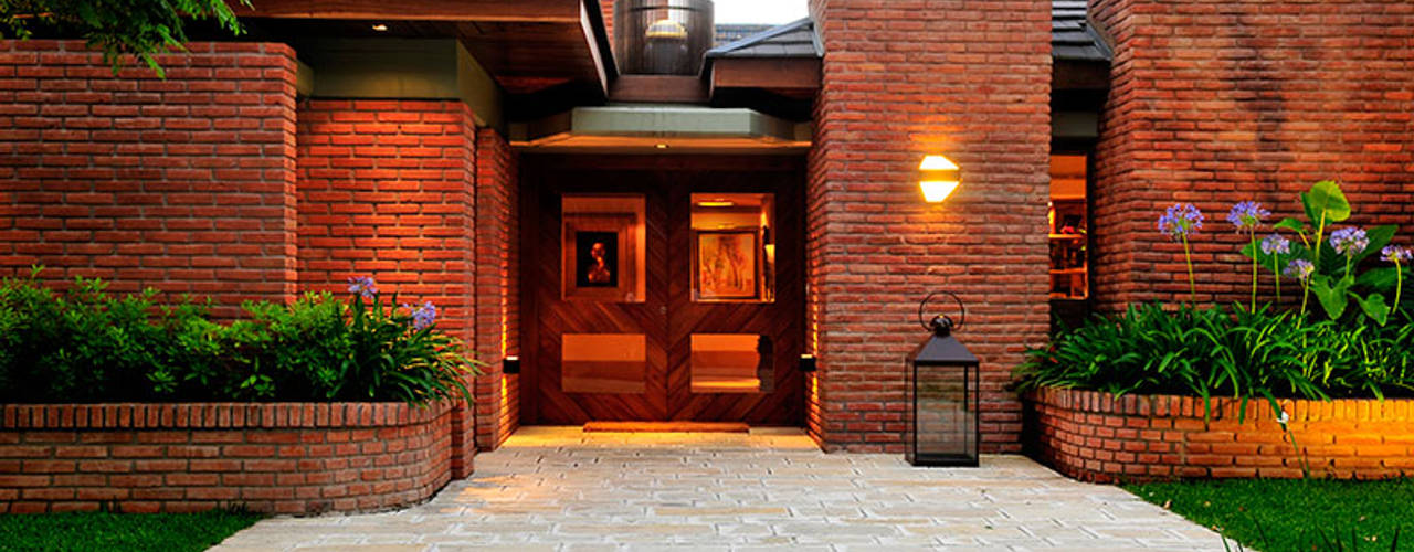 EXTERIORES, JUNOR ARQUITECTOS JUNOR ARQUITECTOS Casas modernas: Ideas, imágenes y decoración