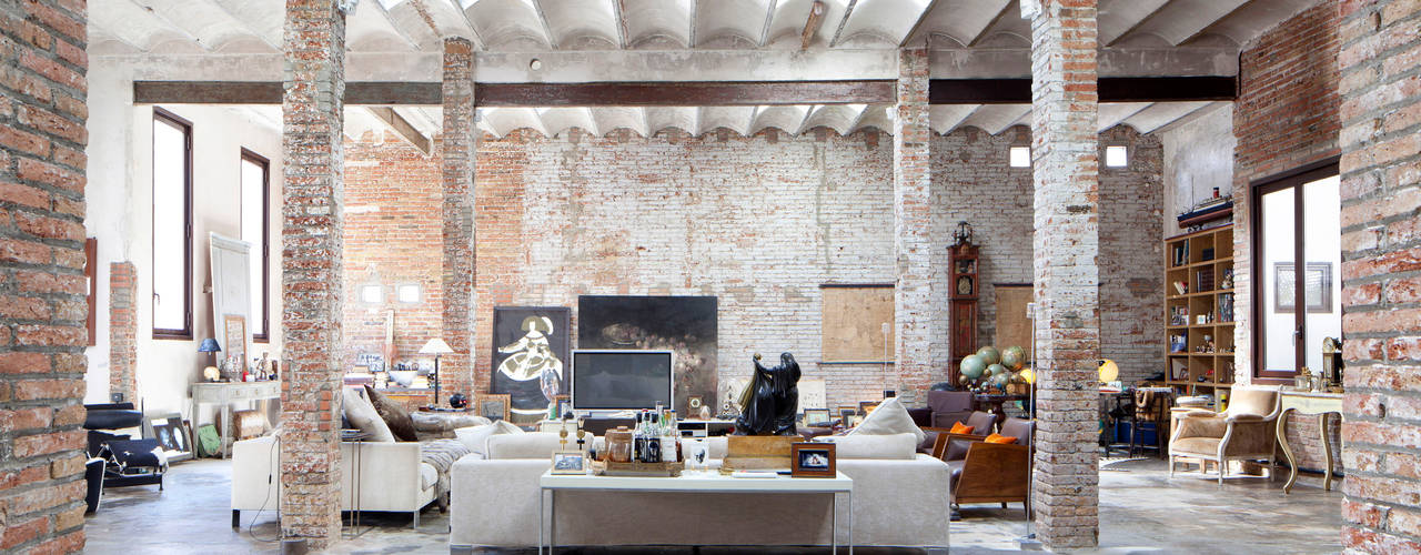 homify Industrial style living room