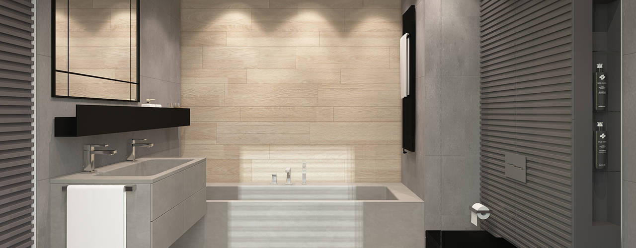 homify Minimalist bathroom