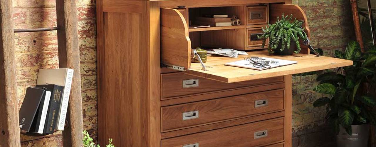 Office, The Cotswold Company The Cotswold Company Oficinas y bibliotecas de estilo rural Madera Acabado en madera