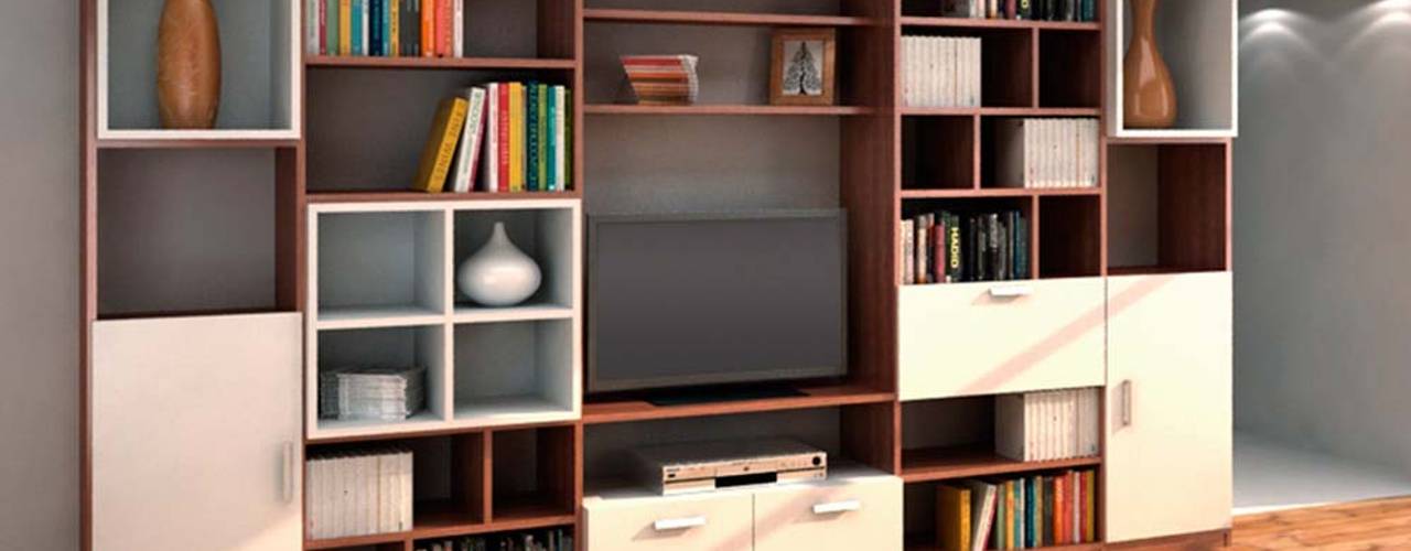 Muebles para televisión, Interioriza Interioriza Salas de estar clássicas