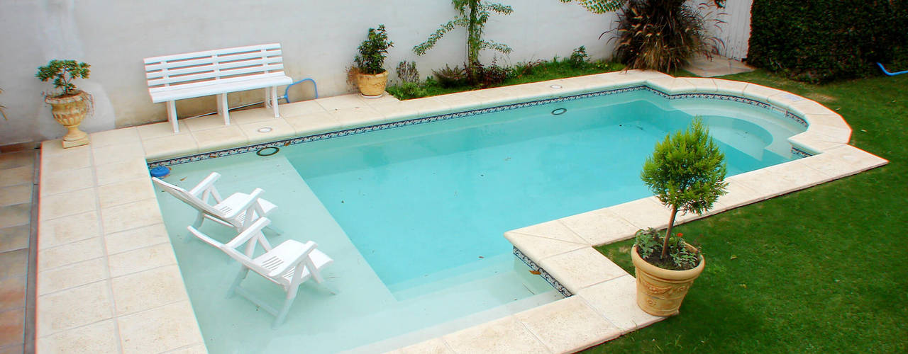 Piscinas familiares, Piscinas Scualo Piscinas Scualo Hồ bơi phong cách hiện đại