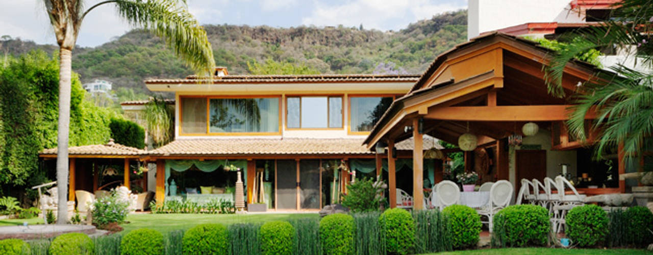 Residencia RH, Excelencia en Diseño Excelencia en Diseño Asian style houses Engineered Wood Transparent