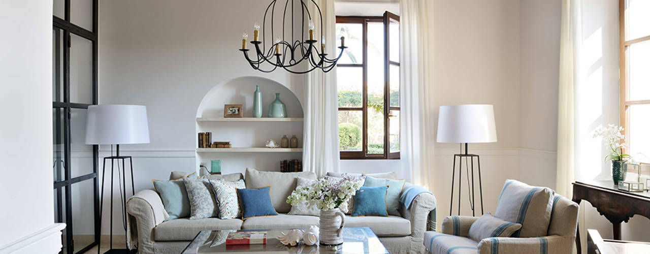 HOTEL CAL REIET – THE MAIN HOUSE, Bloomint design Bloomint design Mediterranean style living room