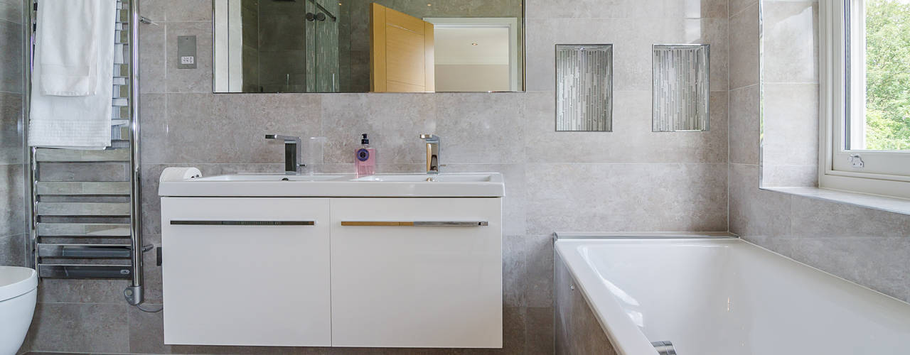 Oakhill Road, Putney, Concept Eight Architects Concept Eight Architects Modern bathroom
