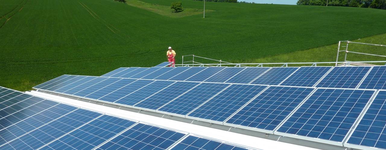 Photovoltaik - Strom von der Sonne, Solarsysteme Sachsen GmbH: modern von Solarsysteme Sachsen GmbH,Modern