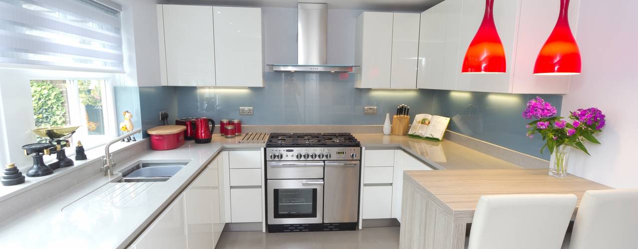 Contemporary Kitchen in Huddersfield at Bradley, Twenty 5 Design Twenty 5 Design Cucina moderna