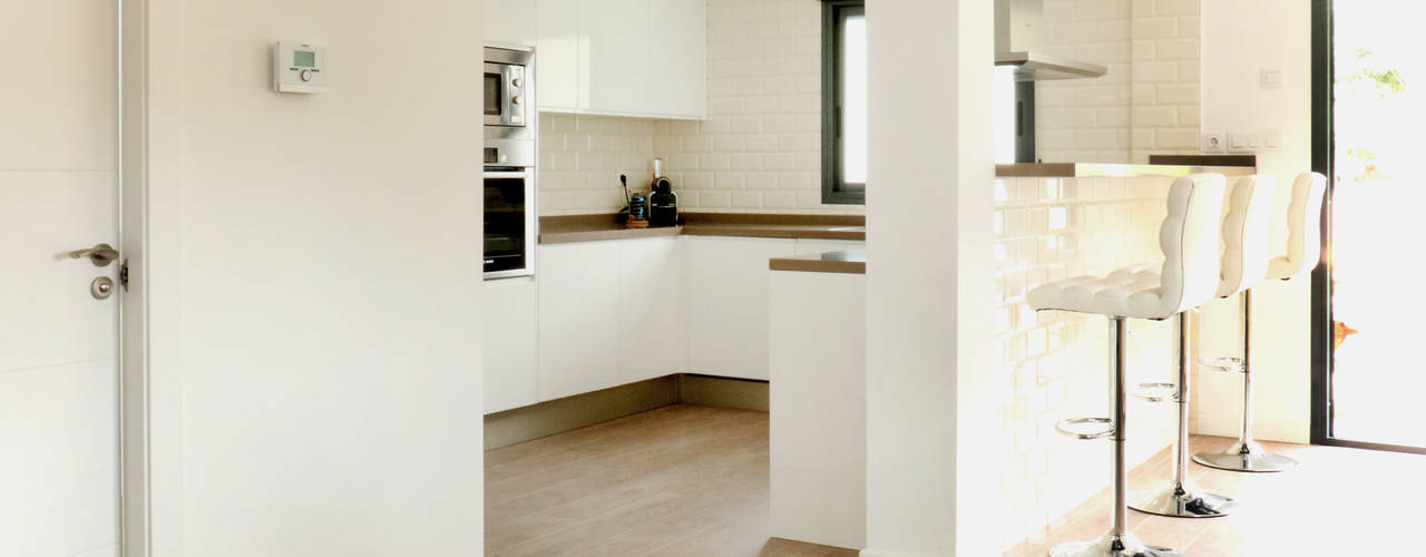 Casa de VV, en La Cañada, acertus acertus Modern Kitchen Wood Wood effect