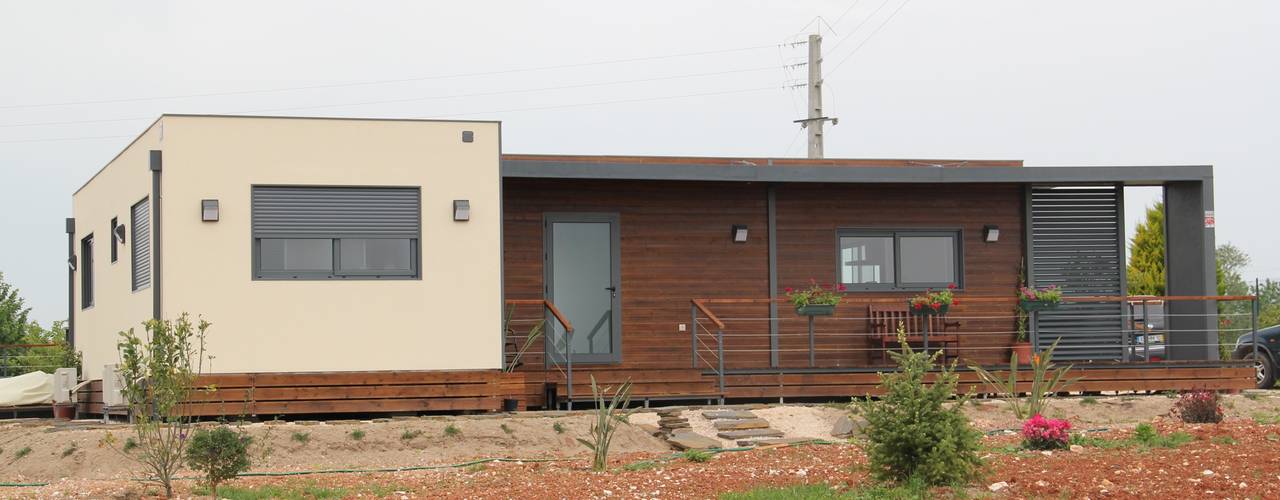 14 Fotos de Casas Modulares Amovíveis, KITUR KITUR Casas de estilo rural