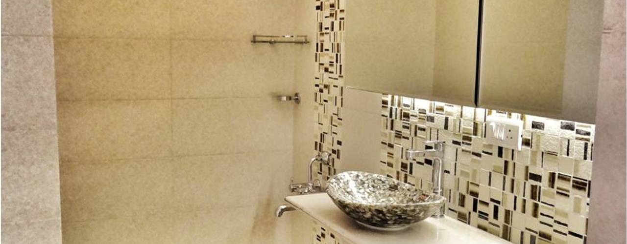 Despande's Residence, Nuvo Designs Nuvo Designs Banheiros modernos Pedra