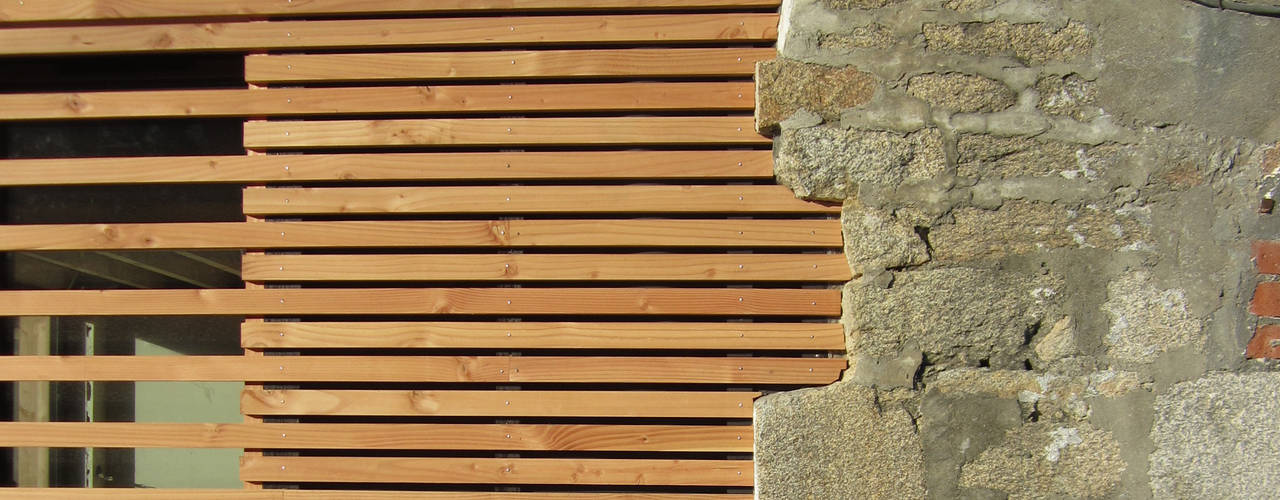 LEMON, Bertin Bichet Bertin Bichet Minimalist house Wood Wood effect