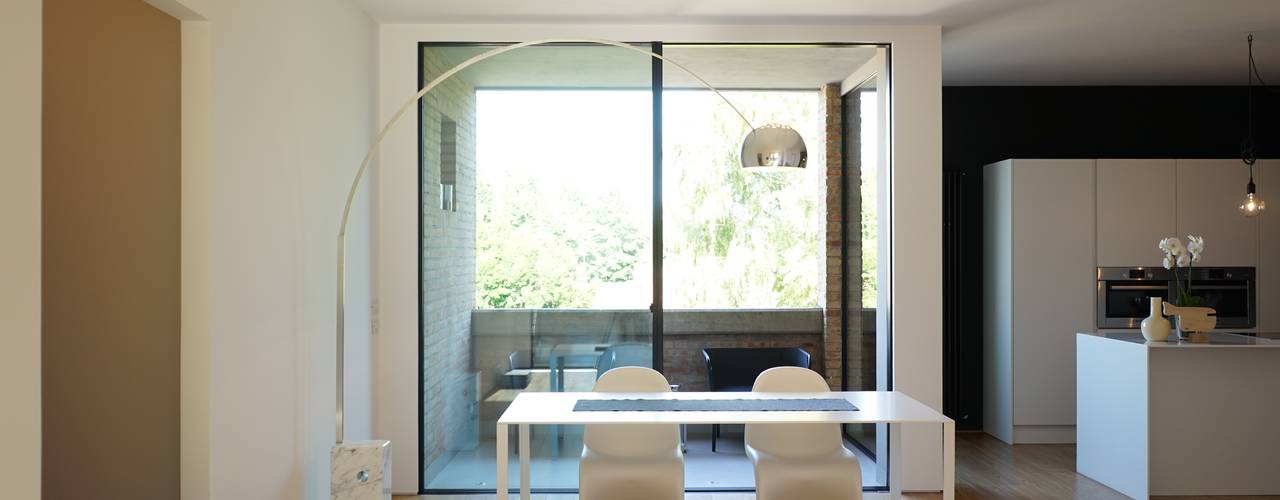 Appartamento D+P, Andrea Gaio Design Andrea Gaio Design Modern Dining Room