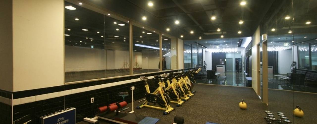 카페같은 느낌의 체육입시학원, 홍예디자인 홍예디자인 Scandinavian style gym