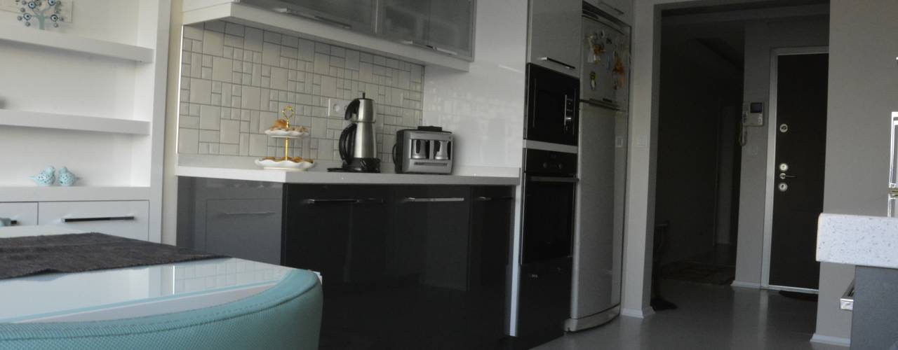 İzmir Mimkent'te Yeni Bir Yaşam Projesi, ACS Mimarlık ACS Mimarlık Modern style kitchen