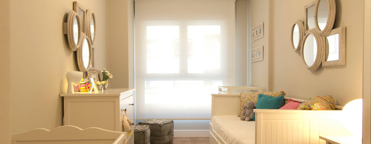 Proyecto de decoración de vivienda en Bilbao, Sube Susaeta Interiorismo - Sube Contract, Sube Interiorismo Sube Interiorismo Modern nursery/kids room