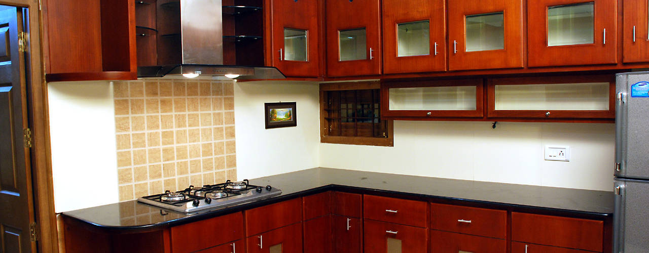 Krishnakumar Residence Interiors, dd Architects dd Architects Classic style kitchen