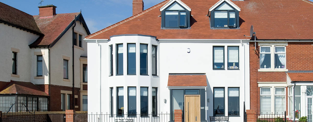 The Links, Whitley Bay, xsite architecture LLP xsite architecture LLP 모던스타일 주택