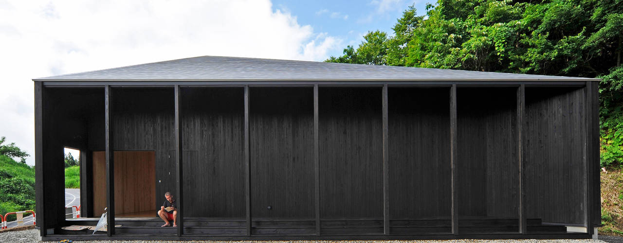 オーストラリア・ハウス, 山本想太郎設計アトリエ 山本想太郎設計アトリエ منازل خشب Wood effect