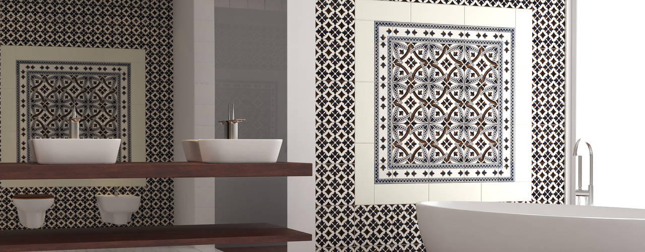 Ambiente Bagno, CERAMICHE MUSA CERAMICHE MUSA Ванная комната в стиле модерн Керамика