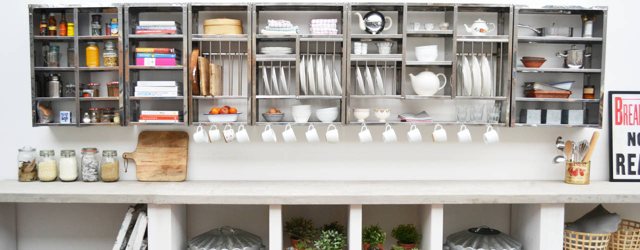 Modular Storage , The Plate Rack The Plate Rack Industrial style kitchen