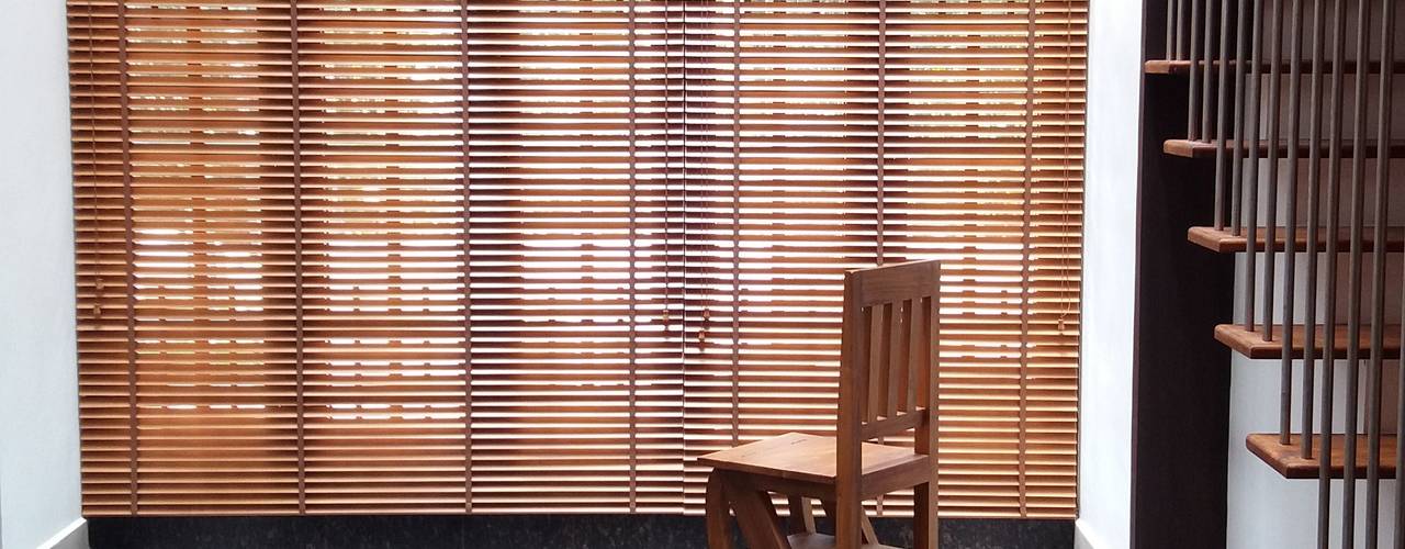 Wood venetian Blinds Clinque window blind systems Asian style windows & doors Blinds & shutters