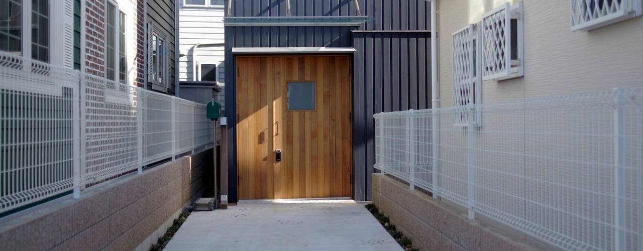 House in Aoba, シキナミカズヤ建築研究所 シキナミカズヤ建築研究所 Maisons modernes