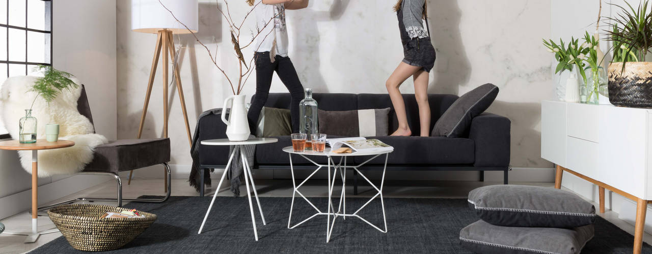 Tripod Wood wit - Zuiver, Robin Design Robin Design Living room Wood Wood effect