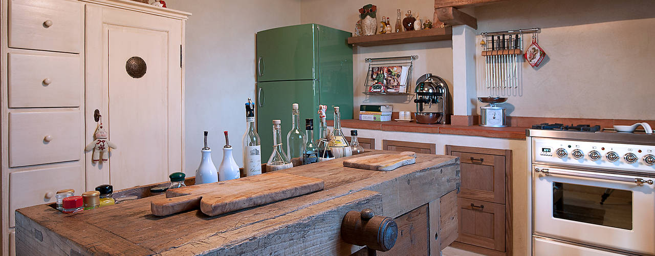 casa in campagna, marco bonucci fotografo marco bonucci fotografo Cocinas de estilo rústico
