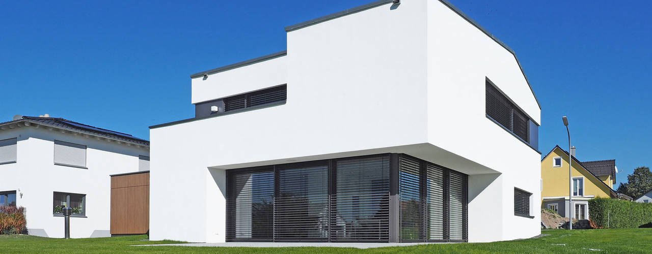 Wohnhaus in Moosbach 2015, Fichtner Gruber Architekten PartG mbB Fichtner Gruber Architekten PartG mbB Casas modernas: Ideas, diseños y decoración