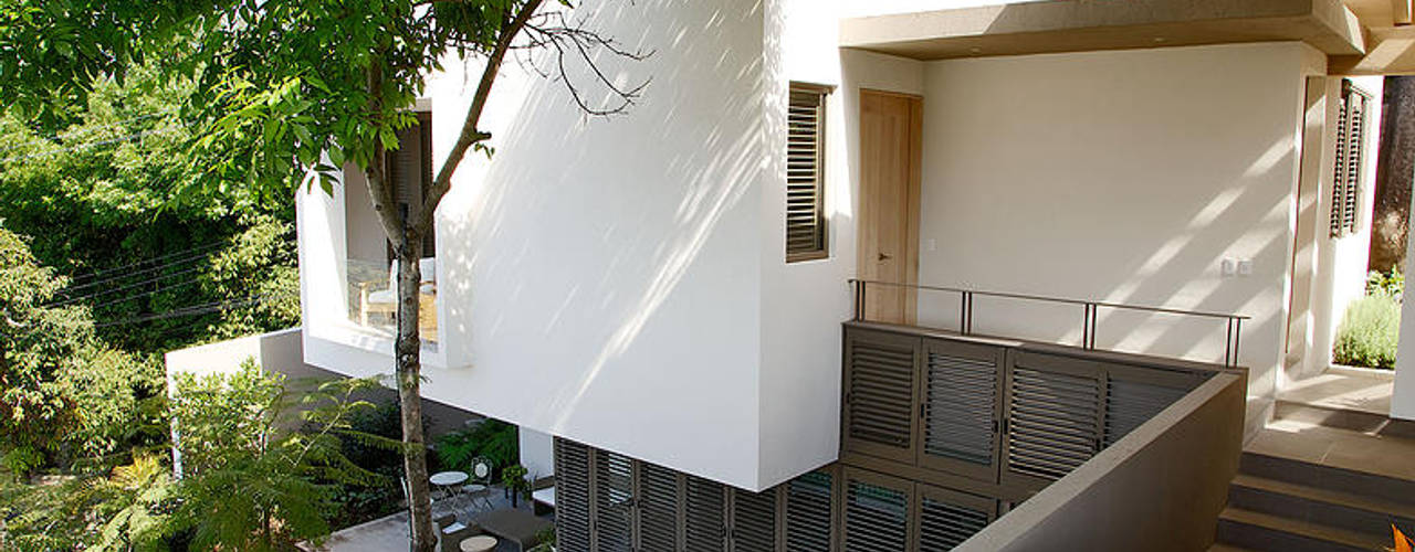 Casa Horizonte 9, Mayúscula Arquitectos Mayúscula Arquitectos Eklektyczne domy