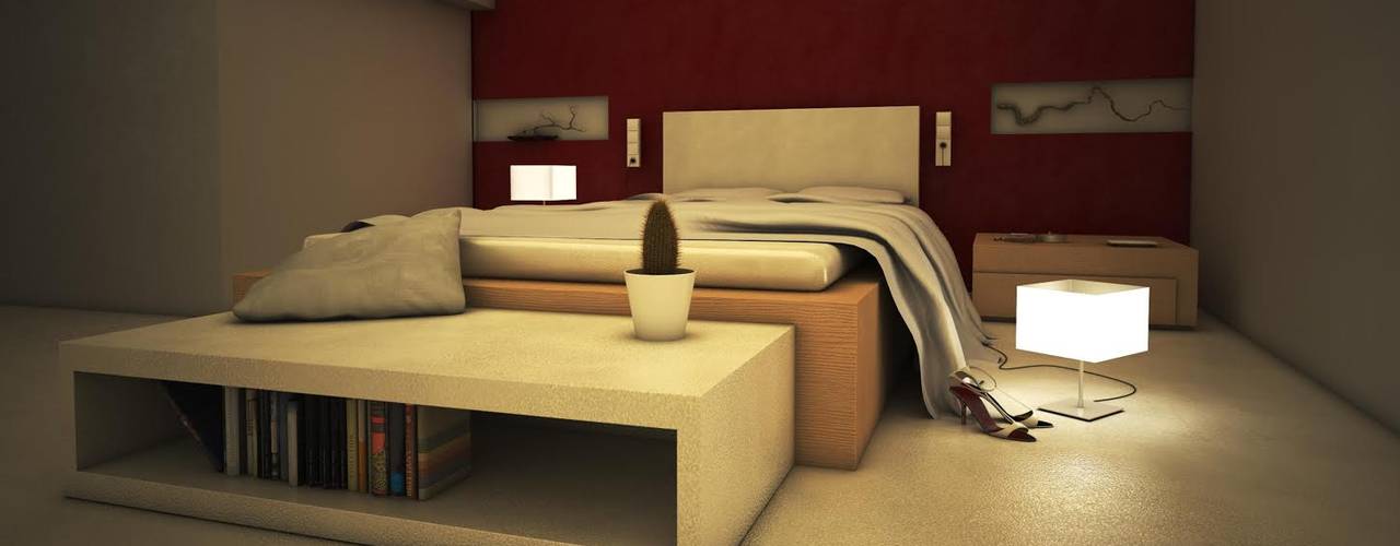 سترة سرعة كيمياء  10 صور 3D لغرف نوم مختلفة مع تفاصيل أنيقة | homify