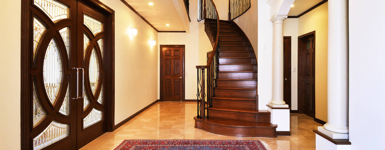 施工事例5, ㈱K2一級建築士事務所 ㈱K2一級建築士事務所 Modern Corridor, Hallway and Staircase