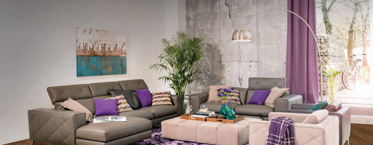 DOMICIL Journal Wohngenuss Salas de estar clássicas por Domicil Möbel GmbH Clássico