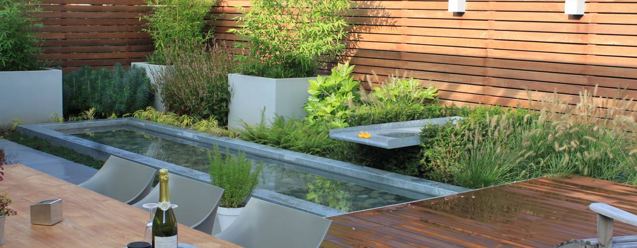 Patiotuin Sittard, Hoveniersbedrijf Guy Wolfs Hoveniersbedrijf Guy Wolfs Modern Garden