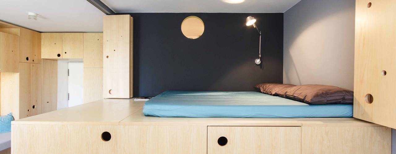 BRERA APARTMENT, PLANAIR ® PLANAIR ® Modern style bedroom