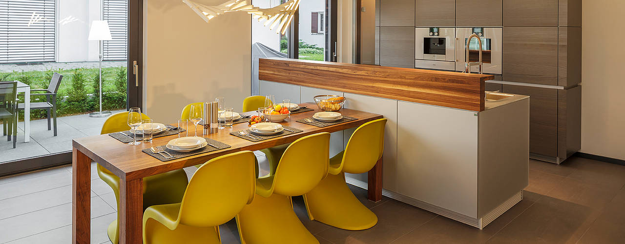 LUXHAUS Musterhaus Stuttgart, Lopez-Fotodesign Lopez-Fotodesign Dining room