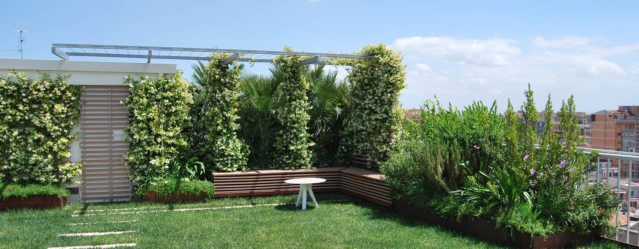 Tetto Giardino Optima Giardini Pensili a Foggia., Febo Garden landscape designers Febo Garden landscape designers