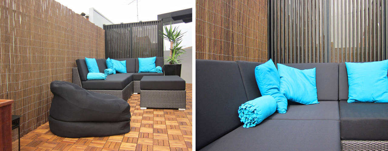 homify Eklektik Balkon, Veranda & Teras