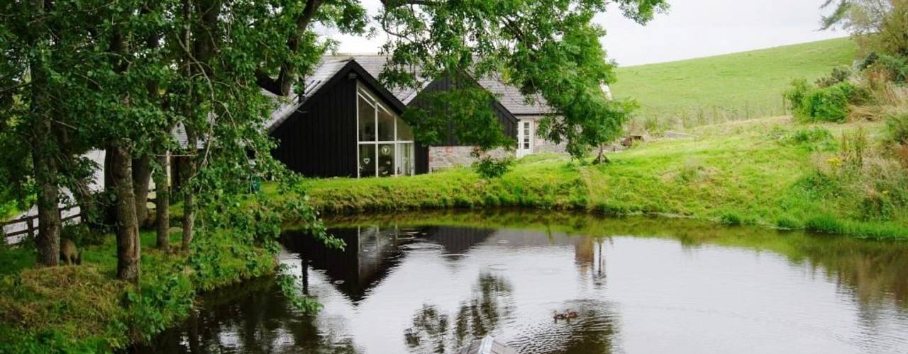 Cottars House, Edzel, Angus, Roundhouse Architecture Ltd Roundhouse Architecture Ltd Jardins campestres