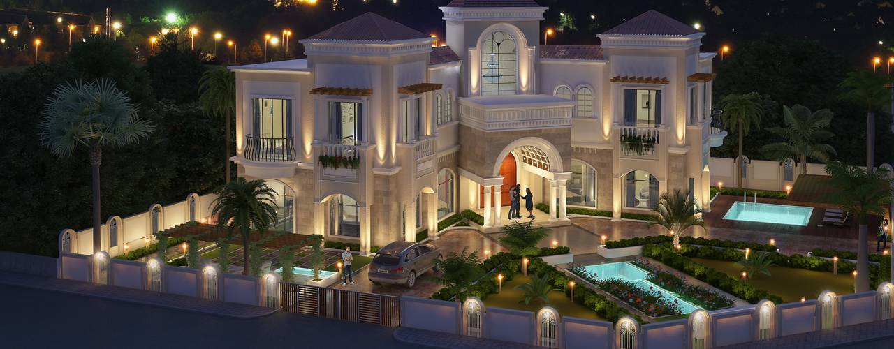 Villa At Dubai, SDA designs SDA designs クラシカルな 家